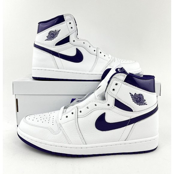 Nike Shoes - Nike Air Jordan 1 High OG Court Purple Women's Size 11.5 Men's Size 10 Sneakers